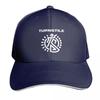 Logo Turnstile White Baseball Cap Gift for Him Her Casual Daily Wear Quick Dry PerforUnisexce