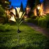 Powered Artificial Flower Lights for Outdoor Garden Decoration - Patio and Yard Stake Lights