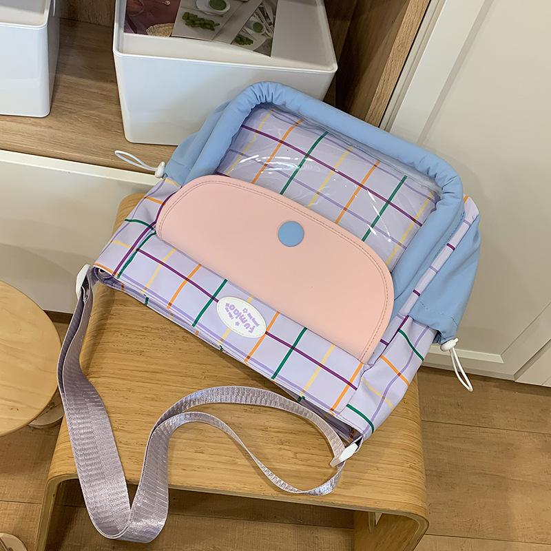 A New Large Capacity Japanese Style Printed Backpack for Girls  Junior High School and Senior High School Students  and A Backpack for Girls