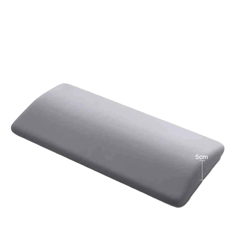 

Подушка для поддержки поясницы, подушка для поддержки спины из пены с эффектом памяти для сна в кровати, подушка для поддержки талии для облегчения боли в пояснице 60x24x4cm серый