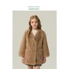 Children's Fur Outwear 2025 Autumn and Winter New Style Girls' Imitation Fox Fur Short Cardigan Little Girl's Fur Outwear