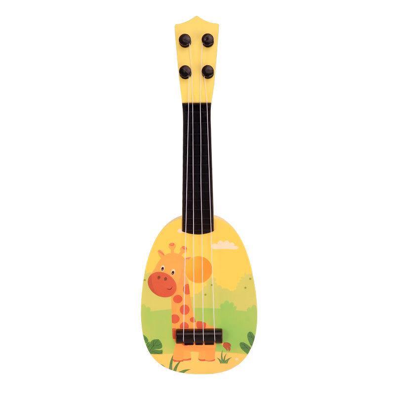 

Играбельное укулеле Douyin: Детская мультяшная музыкальная игрушка гитара для обучения начинающих