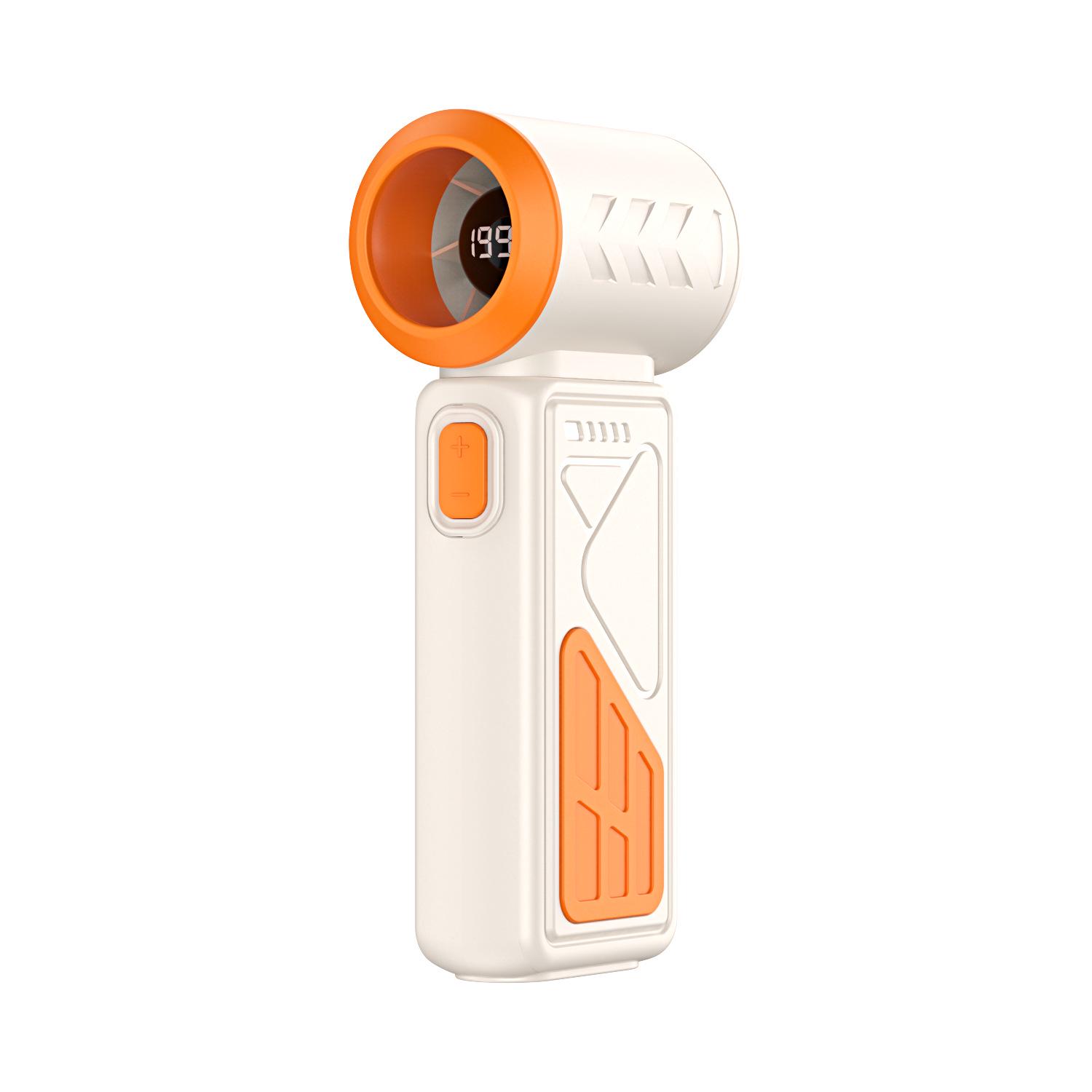 T318 Mecha Handheld High-Speed Mini Fan: USB Portable, Stepless Speed Control, for Outdoor and Desktop Use. *