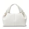 Cloud Shape Handbag Womens Medium Size PU Leather Tote Bag With Magnet Large Capacity Daily Use