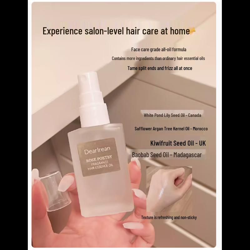 Unique Irene Rose Collection Hair Essence Oil Spray