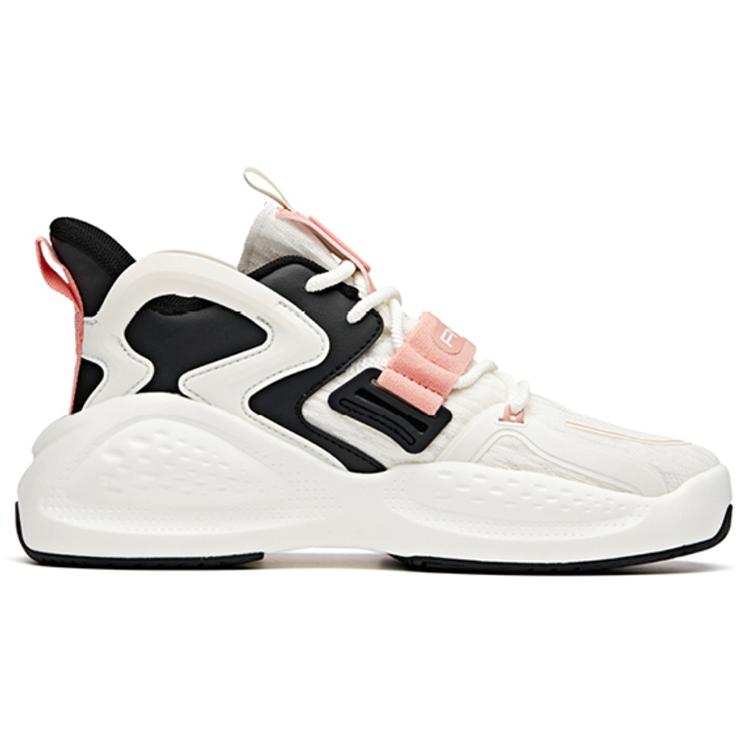 Anta Bastard Slip Resistant Abrasion Resistant Low top Sports Casual Shoes Women's Black Pink White 122038081-6