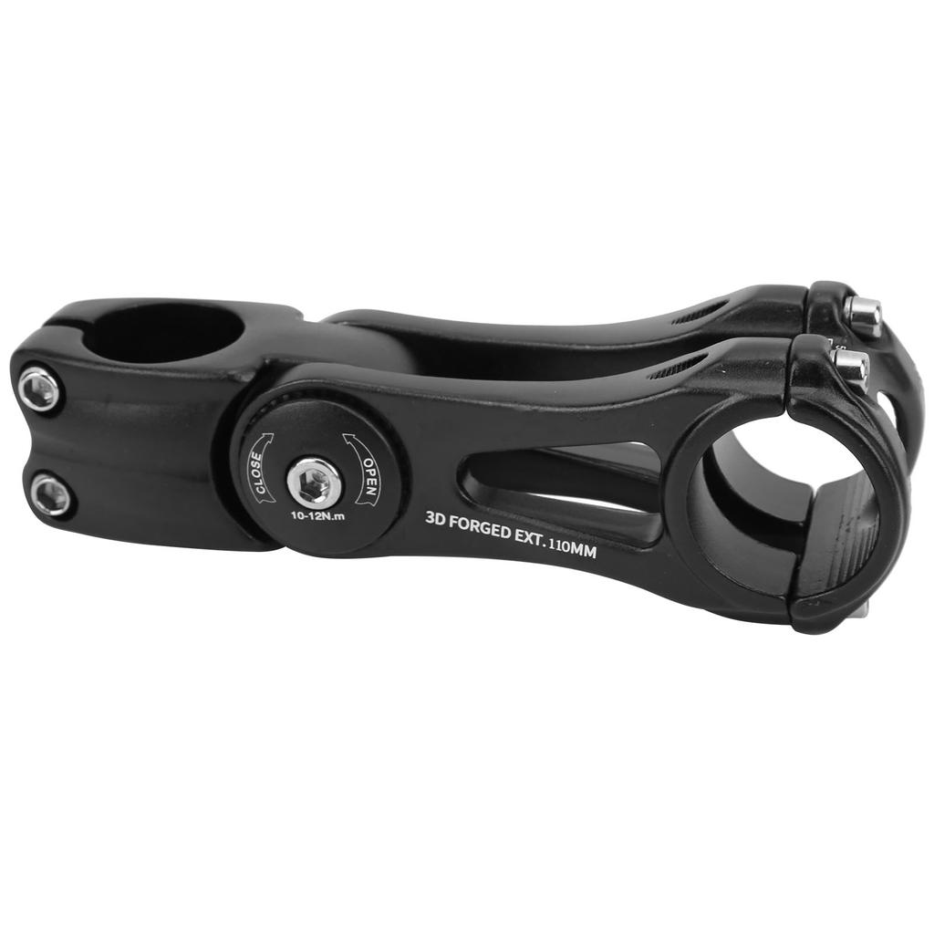 31.8x110mm Aluminum Alloy Mountain Hollow Handlebar Stem Cycling Accessory