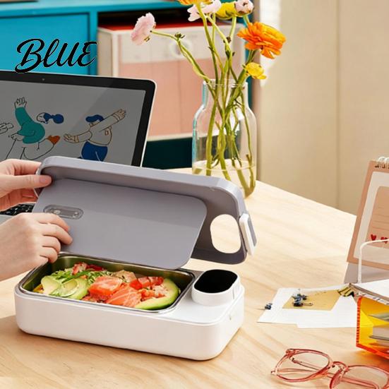 Nepropustný ohřívací svačinový box 900ml Kapacita 2v1 Nerezová ocel Elektrické ohřívání do auta