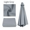 Replacement Parasol Canopy Universal Umbrella Replacement Cloth Garden Parasol Sunshade Cover for Garden Patio Yard Beach Pool