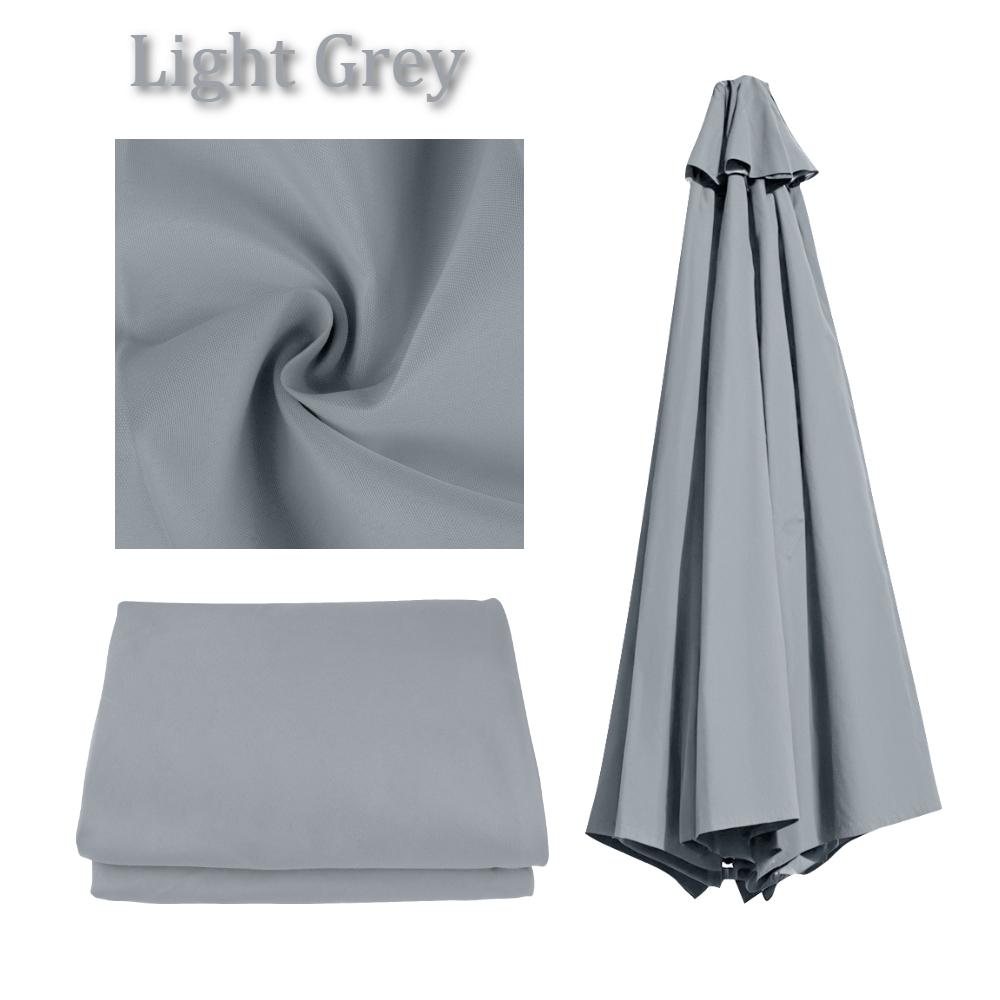 Replacement Parasol Canopy Universal Umbrella Replacement Cloth Garden Parasol Sunshade Cover for Garden Patio Yard Beach Pool
