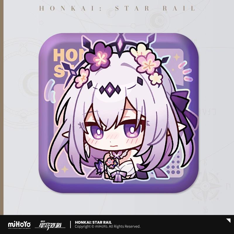 Sunsyea Honkai Star Rail Official Merch miHoYo Original Authentic PMZLG Series Keychain Badge Phainon