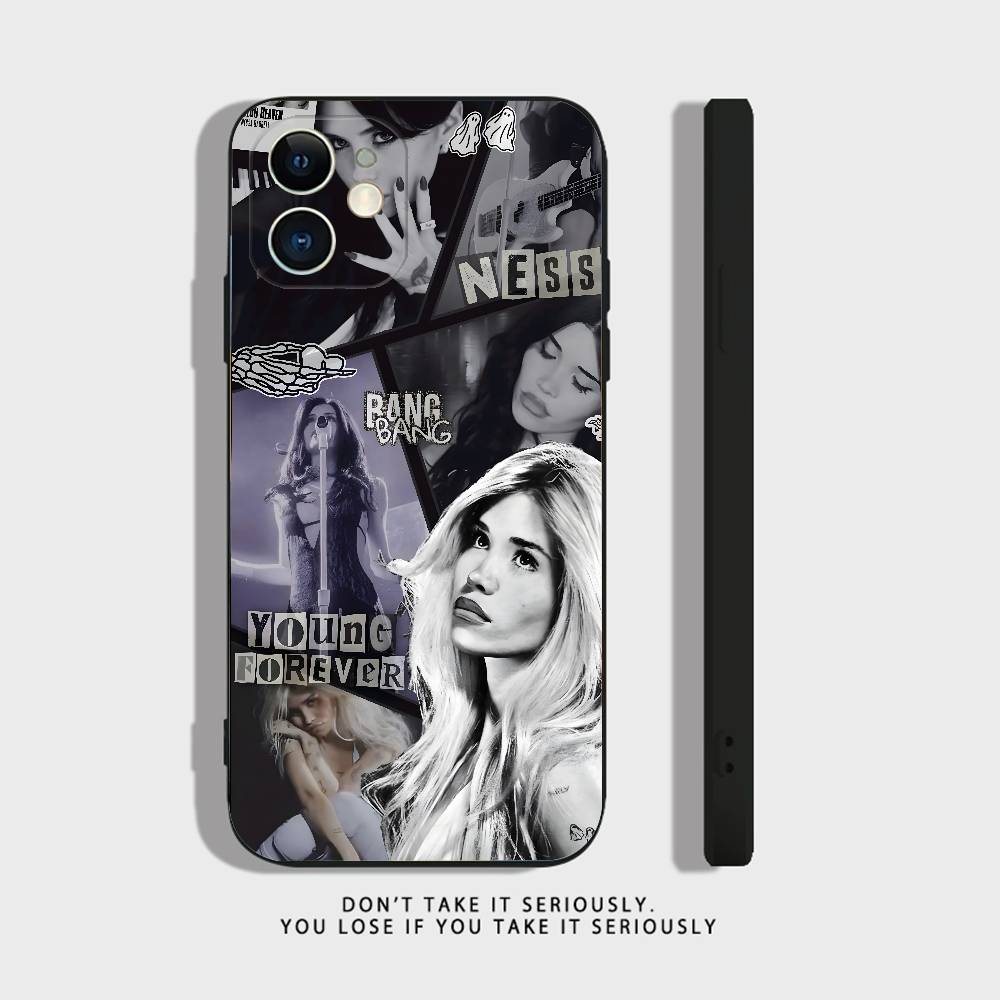 

Hot Sale Nessa Barrett Aftercare Tour 2025 Phone Case For iPhone 17,16,15,14,13,12,11,XR,Pro,XS,Max,XR,Plus,Mini Silicone Black iPhone15Plus