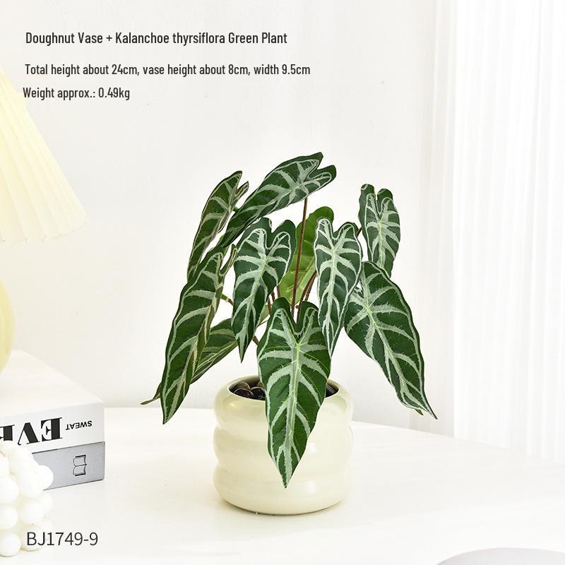 Artificial Flower Arrangement for Home or Office Décor: Living Room, Bedroom, Dining Table & Bonsai-Inspired