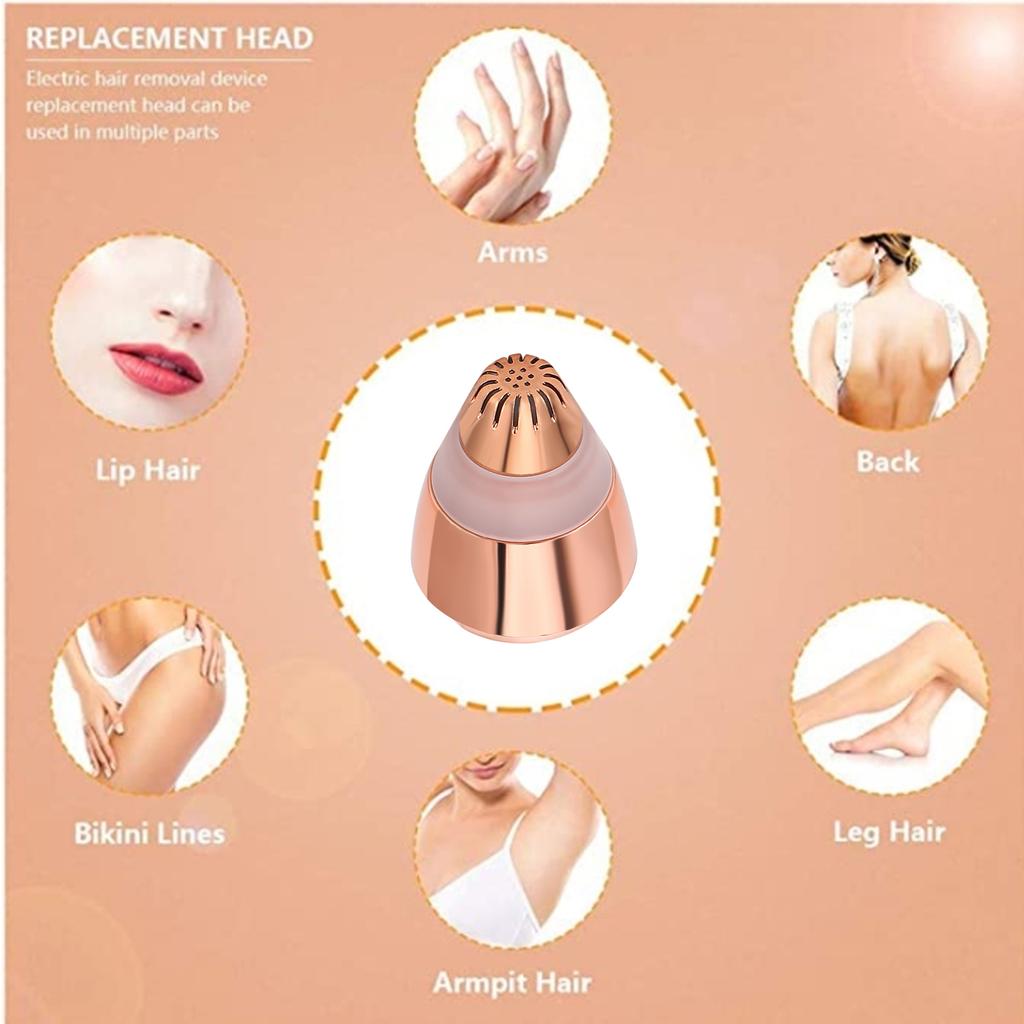 Eyebrow Hair Remover Replacement Head Electric Painless Eyebrow Trimmer Head Blade
