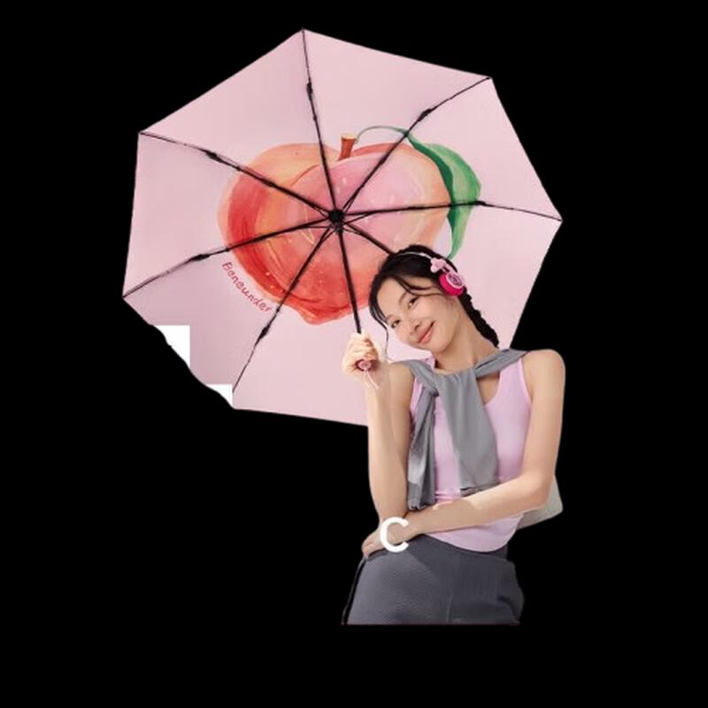 Beneunder BM397 UV Protection Three-Fold Sun/Rain Umbrella