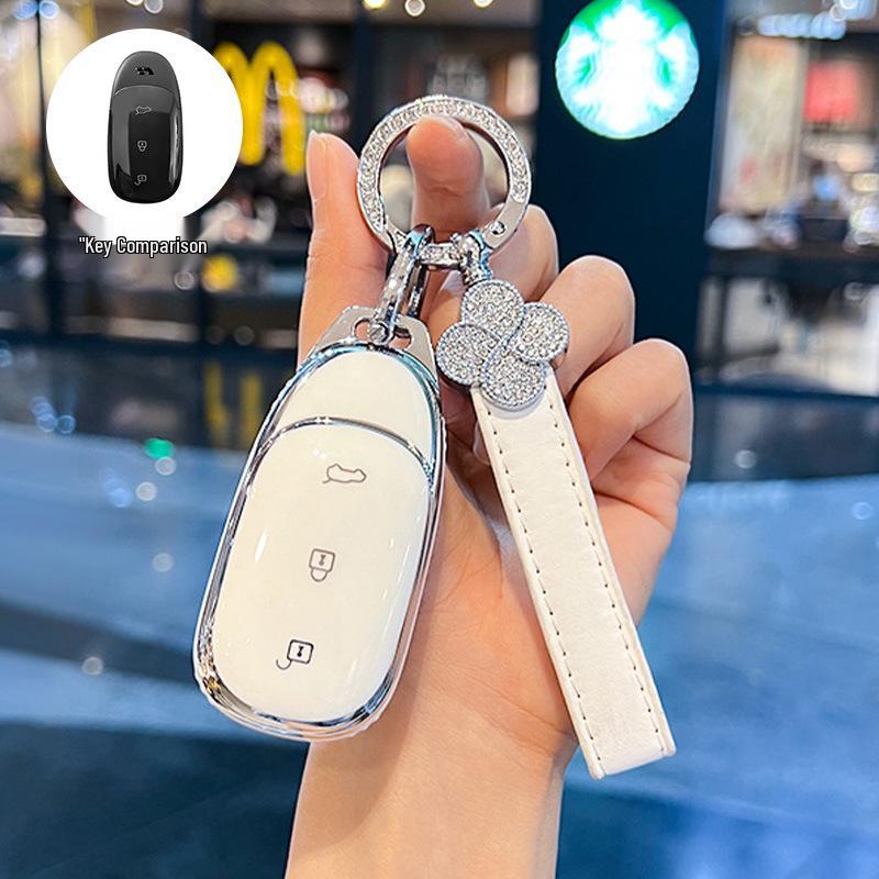 High-End Full-Coverage Car Key Cases & Buckles for 2020-2021 Li Auto ONE Models