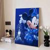 Disney Diamond Painting Set Minnie Mouse Ice and Snow Magic Castle Illustration Embroidery Wall Decoration DIY Set Gift Handmade Crystal 5D Diamond