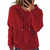 Fashionable Women's Knitted Sweater Lazy Style Loose Slim Hoodie Sweater