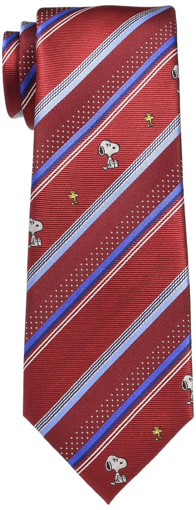 Tie Snoopy Necktie PN914454 Red SNOOPY Business Brand Necktie Present [Peanuts]