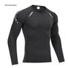 Men's Quick-Dry Long Sleeve Sports Shirt: Basketball, Running, Cycling, Fitness Wear, High Elastic & Breathable.