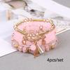 Bohemian Multilayer Beaded Wings Bracelet with Niche Design