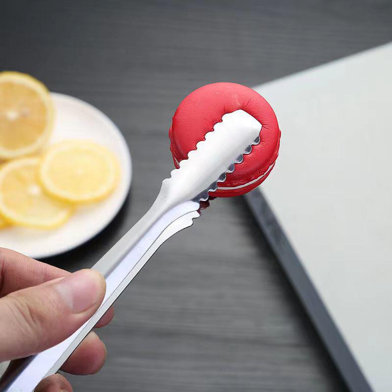 Food Clip Stainless Steel Barbecue Clip Buffet Kitchen Anti-scalding Bread Clip Hotel Steak Clip Barbecue Food Clip