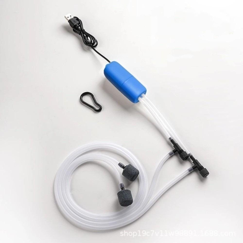 USB Fish Tank Air Compressor Mini USB Air Pump Portable Silent Air Compressor  Fish Tank