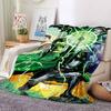 1pc Green Lantern Corps Blanket Polyester Fiber, All Season Comfort for Sofa, Bed, Office, Car, Camping Ideal Home Decor & Gift, Office Comfort