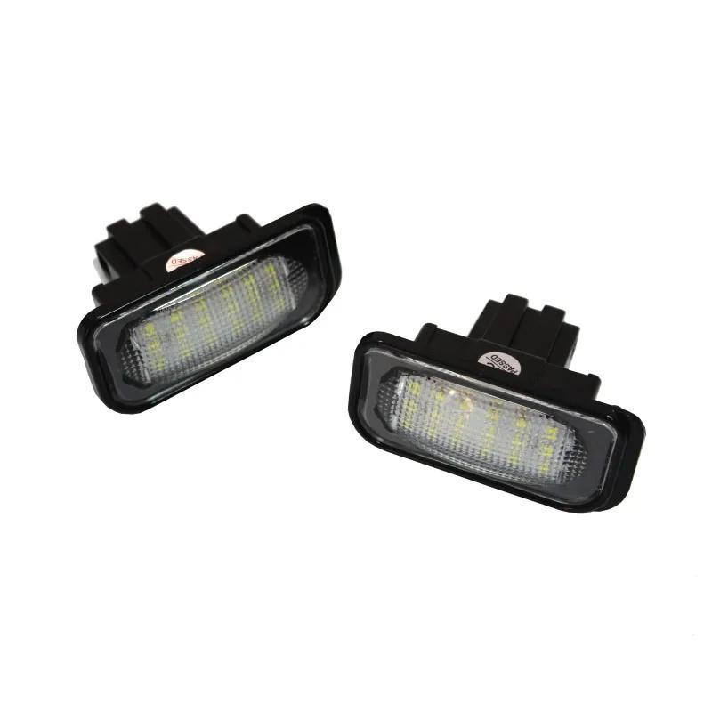 CanBus Error Free License Plate LED Light For Mercedes-Benz W203 5D 4D Door Number Lamp White 12V