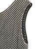 Anteprima Block Check Pattern No Sleeve Knit One Piece 42 White X Black Women Used