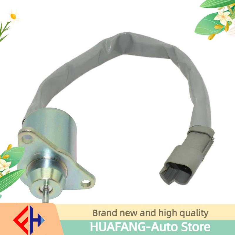 Original High Quality 12V Fuel Shut Off Shutdown Solenoid Sa-4920-12 - For Yanmar, John Deere, Takeuchi, Komatsu, Kubota
