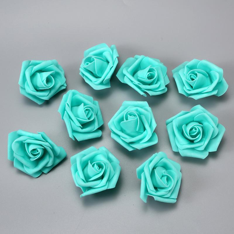 Free Shipping Foam Rose Heads - 5 Layer, 6.5cm Diameter, Artificial PE Flower Balls