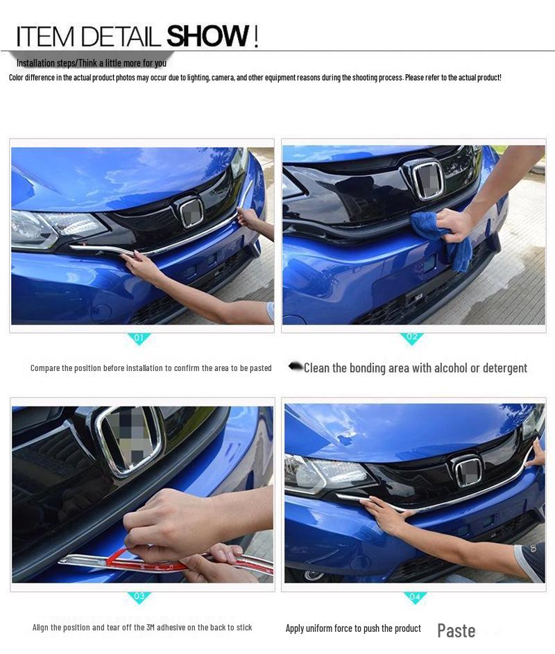 Otai Grille Trim Sticker for 19 Corolla Models - Front Logo Modification