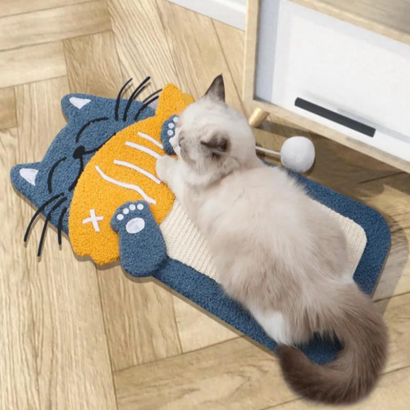 Hanging Cat Scratching Pad Claw Grinder Funny Wear-resistant Playing Training Exercise Toys Pet Supplies Cat Scratcher Scraper
