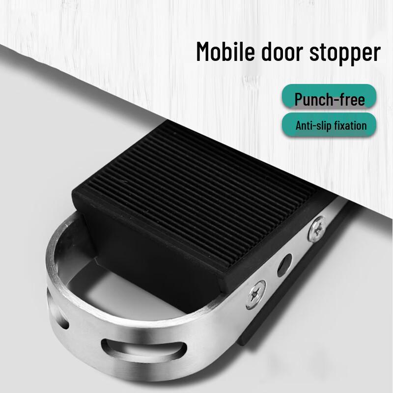 Chuke No-Punch Anti-Slip Rubber Door Stopper