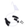 Wall Mount Hair Dryer Stand Rack Stainless Steel Drilling Organizer Holder Heat Resistant for Home Bathroom Salon