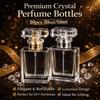 10Pcs 30/50Ml Perfume Bottle Gold Silver Empty Bottle Spray Bottle Portable Perfume Dispensing Bottles