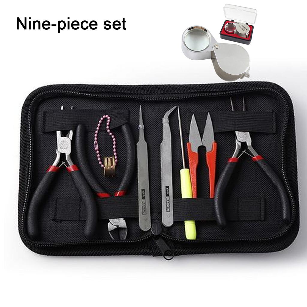 Pocket Loupe Magnifier Jewelry Magnifying Glass Foldable Diamond Lupa Triplet Jewelers Eye Glass Tool Reading Magnifier