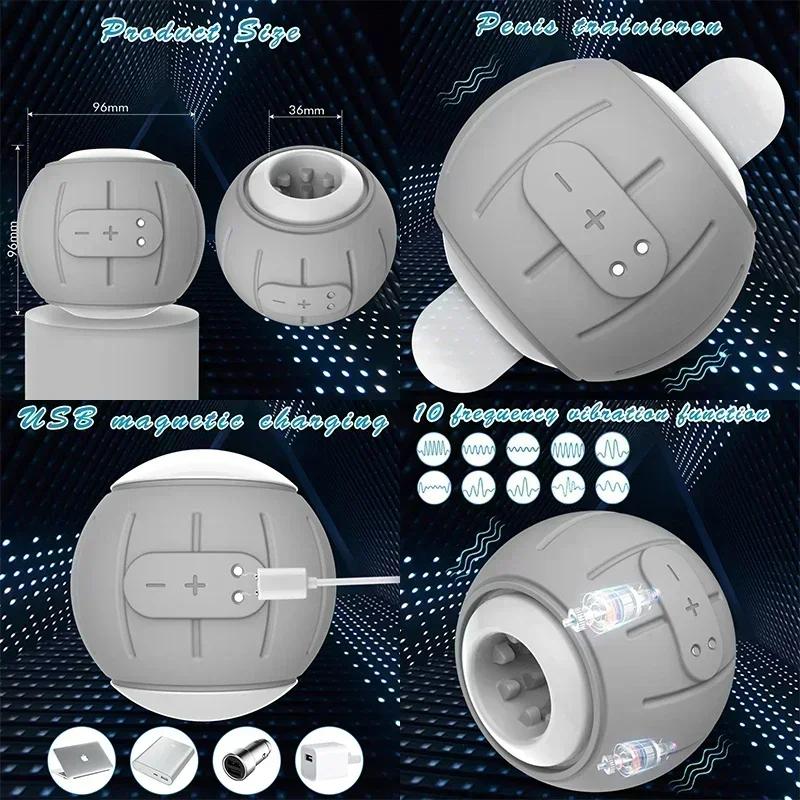 Exercise Machine Big Ass Masturbator Body Adults Toys Adult Goods Vagina Masturbator Nozzles Penis Sexual Tools For Men Toys