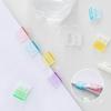 30 Mini Colorful Transparent Paper Clips - The Perfect Choice for Office And School Documents, Bookmarks, And Page Markers