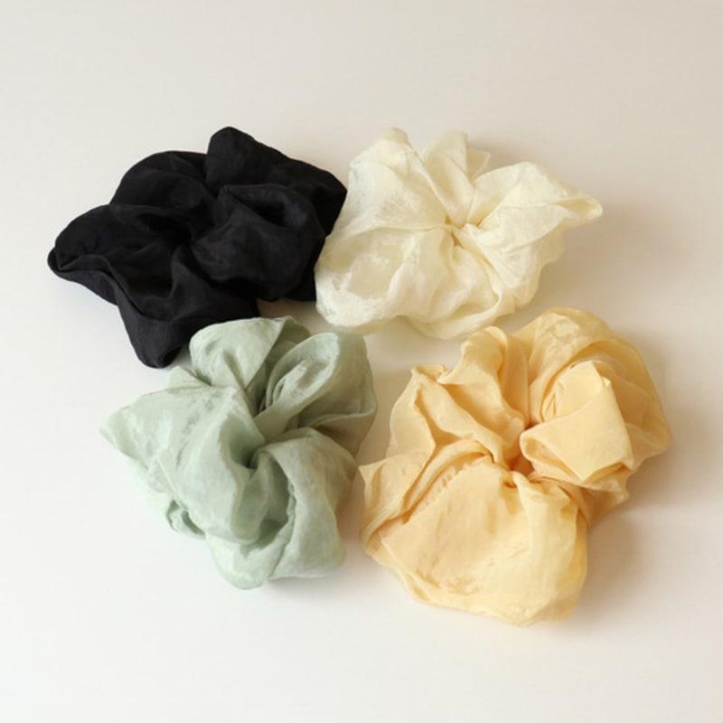 Less Is More The Fluffy Hair Scrunch_4 COLORS