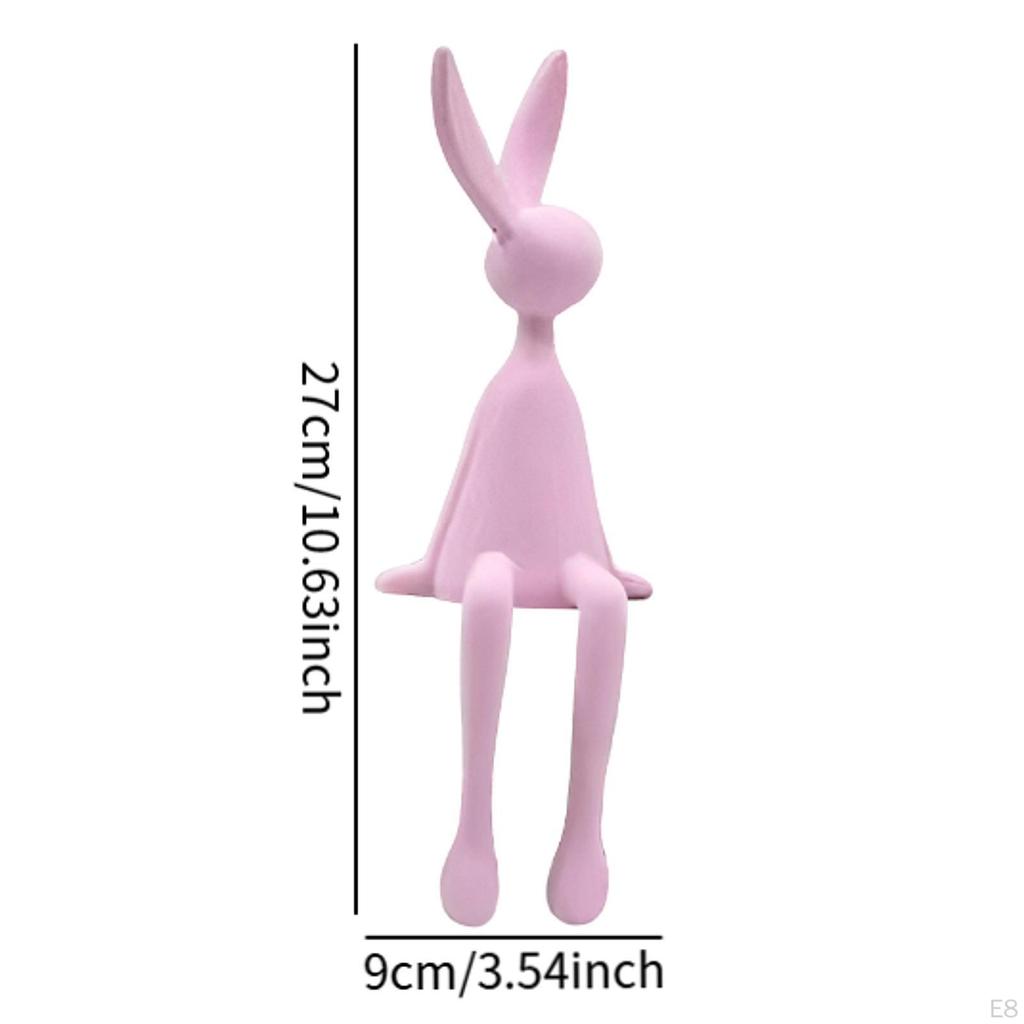 Figurine Iepuraș pentru Expunere Sculptură Animal Raft Birou