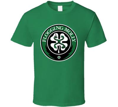 Camiseta Retro Punk Rock de Flogging Molly