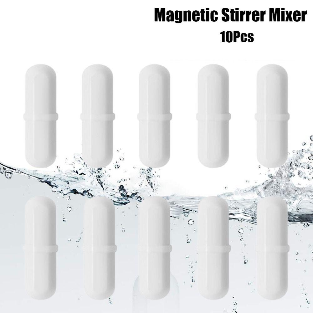 Barretta Agitatrice Magnetica Dimensioni PTFE Agitatore Magnetico Barre Agitatrici Agitatore Magnetico Materiale di Consumo per Laboratorio