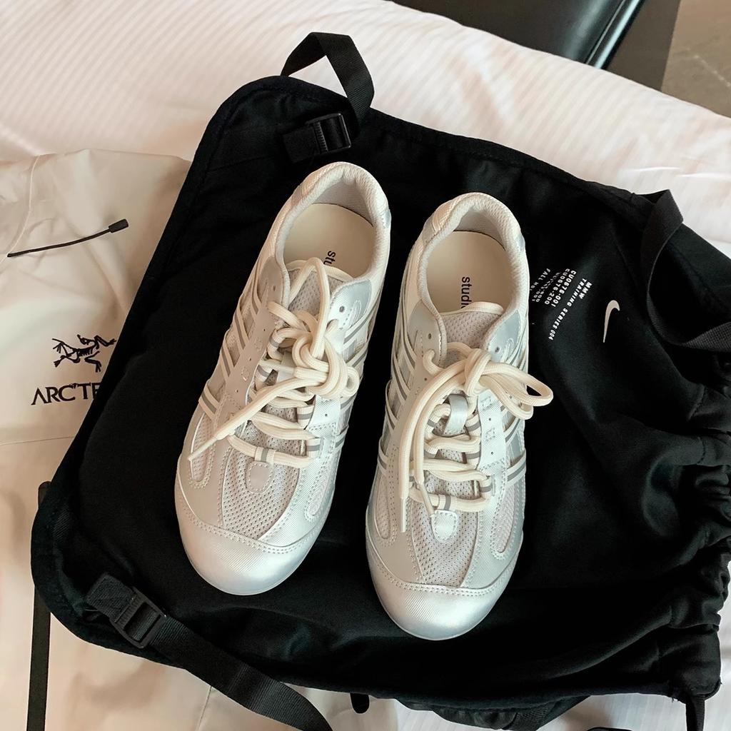 4CM erhöhendes Mesh atmungsaktiv Deutsche Trainingsschuhe Damen 2025 neu Sommer vielseitig lässig Sport Board Schuhe weichsohlige Einzelschuhe