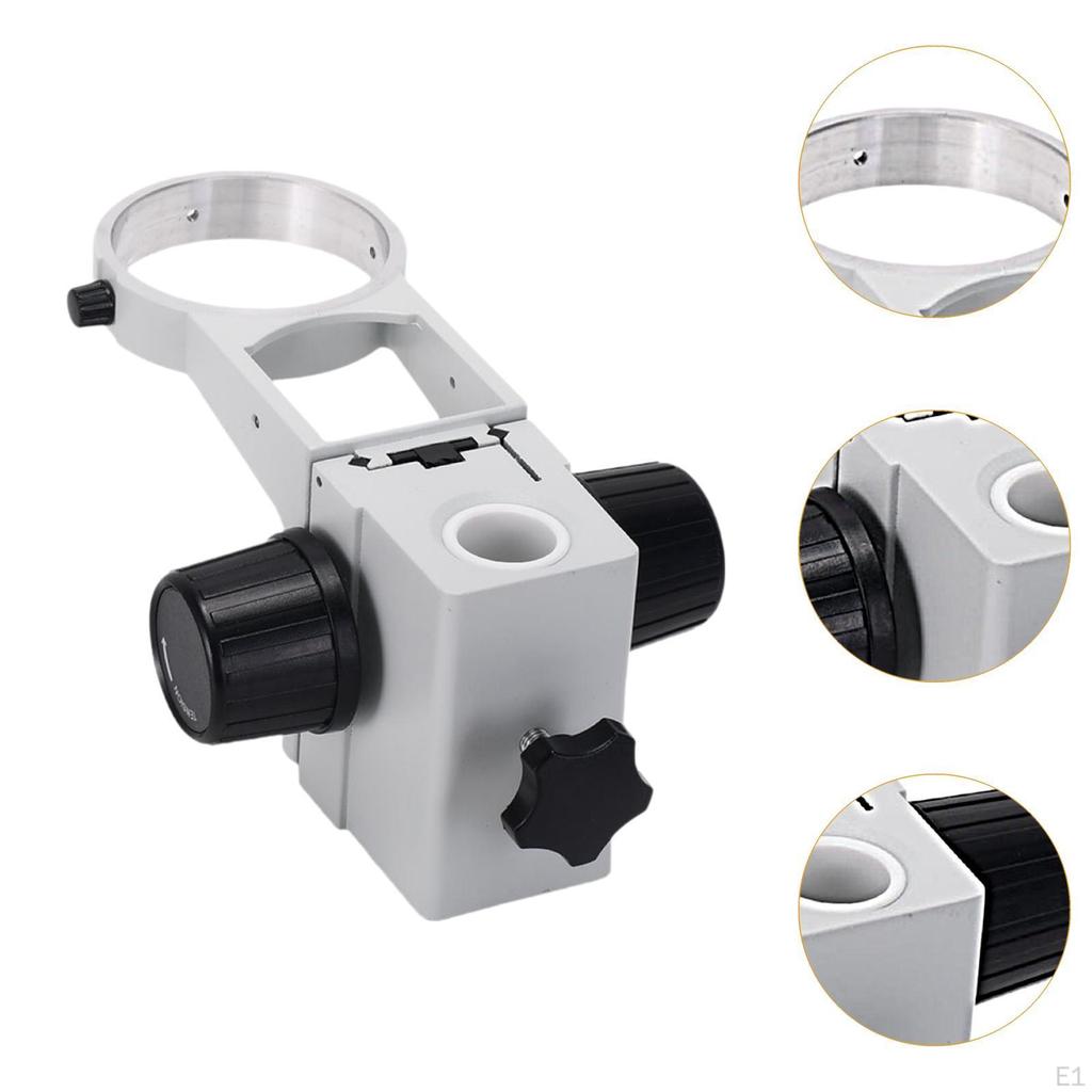 Adjustable Desktop Microscope Stand with Precision Focus Control