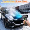 Jet Fan Turbo Blower 90000RPM Strong Blowing Car Snow Removal 5 Gears Adjustable Portable Type-C Charging Multi Outlet Nozzles
