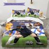 Football Match Player Competition Stadium Print 3 Pieces Duvet Cover Set Soccer Sports Bedding Bedroom Decor Without Pillow Core Comforter