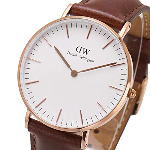 DANIEL WELLINGTON DW CLASSIC ST MAWES Women's Watch, 36mm, Pink Gold, DW00600035