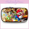 Super Mario Pencil Case Large Capacity Polyester Kids Stationery Organizer For Students